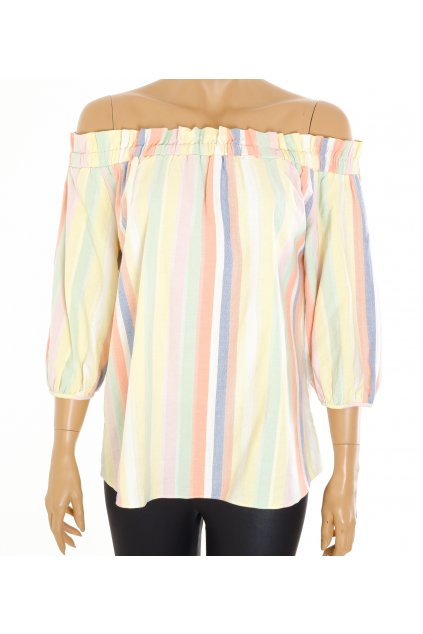 Halenka F&F světle barevná proužkovaná vel. L / uk 16