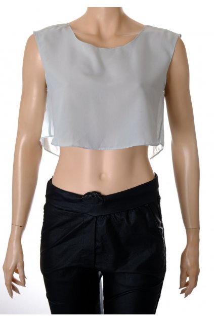 Halenka VeroModa vel. S světle šedo modrá