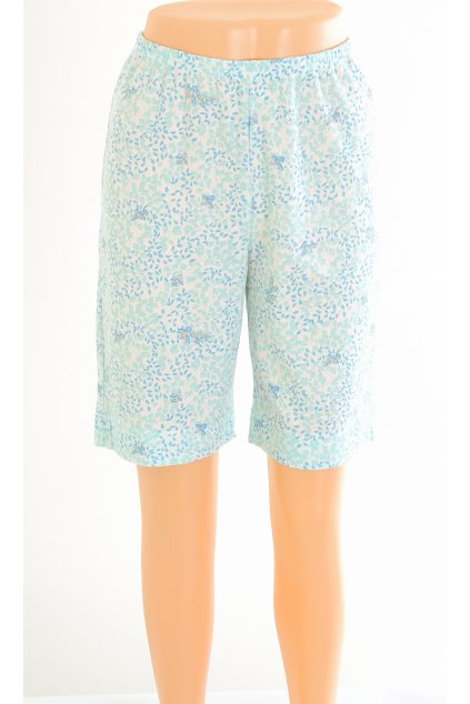 Pyžamo kraťasy modré se vzorem vel. M