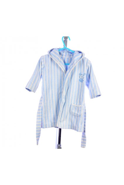 Župan froté Mothercare vel. 6-12 M/74-80 pruhovaný