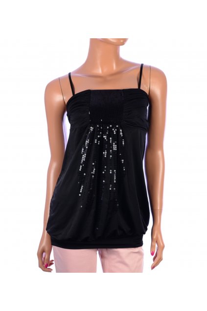 Halenka tunika Maner s flitry vel. S