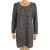 Šaty Adrienne Vittadini šedá melanž vel. M - L