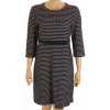 Šaty More&More černo bílé proužkované vel. M - L / 42 / uk 16