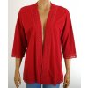 Tričko Atlas for Woman přehoz červený s krajkou vel. M