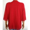 Tričko Atlas for Woman přehoz červený s krajkou vel. M