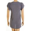 Šaty YBF tunika šedá s mašlí vel. S