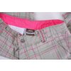 Kraťasy Trespass vel. S béžová kostka růžové čáry