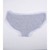 Spodní prádlo kalhotky M/L šedé s krajkou