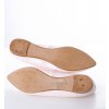 Boty dámské baleríny Reserved lesklé růžové se srdíčkem vel. eur 37-38 / size 5