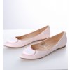 Boty dámské baleríny Reserved lesklé růžové se srdíčkem vel. eur 37-38 / size 5