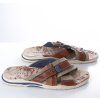 Boty pánské Venice sandály hnědé vel. 43