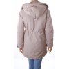 Bunda C&A šedo béžová zimní zateplená vel. 36 / S