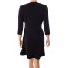 Šaty Gaudi černé třpytivé v boku zip vel. M - L
