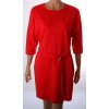 Šaty Quiosque červené s opaskem s kapsami vel. 36 / S