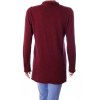 Kardigan Ashes to DVST vínovo červená melanž vel. S