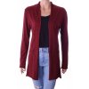 Kardigan Ashes to DVST vínovo červená melanž vel. S