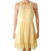 Šaty Orsay žluté s krajkou vel. M / 40