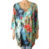 Tričko Mia Moda barevné tunika vel. XXXL