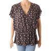 Tričko H&M Mama šedé květované vel. XXL