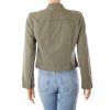 Bunda Only Denim khaki zelená vel. S - M