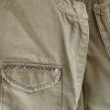 Bunda Only Denim khaki zelená vel. S - M