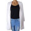 Kabát H&M bílý elegantní vel. M / 40