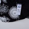 Šaty Beach time černé s bílým kvítím vel. 42 / uk 16 / M - L