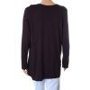 Tričko M&S černé s volánky vel. XL - XXL