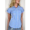 košile Clockhouse C&A vel. S modrobílá káro