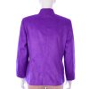 Kabátek bunda lehký fialový vel. 38 / uk 12 /  M