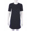 Šaty H&M tmavě modré s puntíky vel. 36 / S