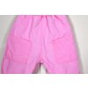 Kalhoty zateplené vel 50-56/0-3 měs růžové