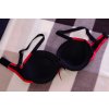Podprsenka černo-červená vel 70C
