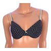 Podprsenka černo-bílá vzorovaná vel. 70B