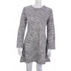 Šaty šedé melanž FB Sister vel. S - M