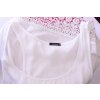 Halenka croptop Subdued vel.M bílá s krajkou