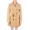Kabát Atmosphere vel. S béžový s imitaci kožešiny na límci