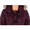 Bunda NewLook vel. S vínová prošívaná