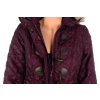 Bunda NewLook vel. S vínová prošívaná