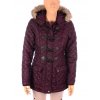 Bunda NewLook vel. S vínová prošívaná