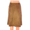 Sukně Von Daniels vel L pravý semiš broušená kůže hnědá
