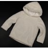 Mikina flísová Nutmeg 1,5-2 roky/92 bílá česaný flís