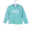 Mikina Domyos tyrkysová s nápisem vel. 2-3r / 98