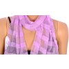Šátek fialový pruhovaný