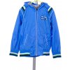 Bunda chlapecká Yigga modrá s nápisem vel. 134 / 8 - 9 let