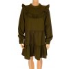 Šaty Boohoo khaki zelené se stojáčkem NOVÉ S VISAČKOU vel l/XL