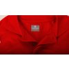 Tričko Hakro červené na zádech nápis a obrázek vel L