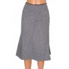 Sukně jemný tvíd vzhledově pepř a sůl 60% vlna vel L