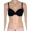 Podprsenka Flame černá push up s kosticemi vel 85 B