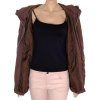 Bunda šustaková Bonita vel. L-XL hnědá